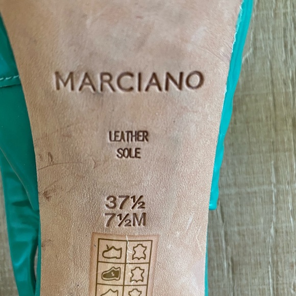 Marciano Teal Heels - Picture 5 of 7